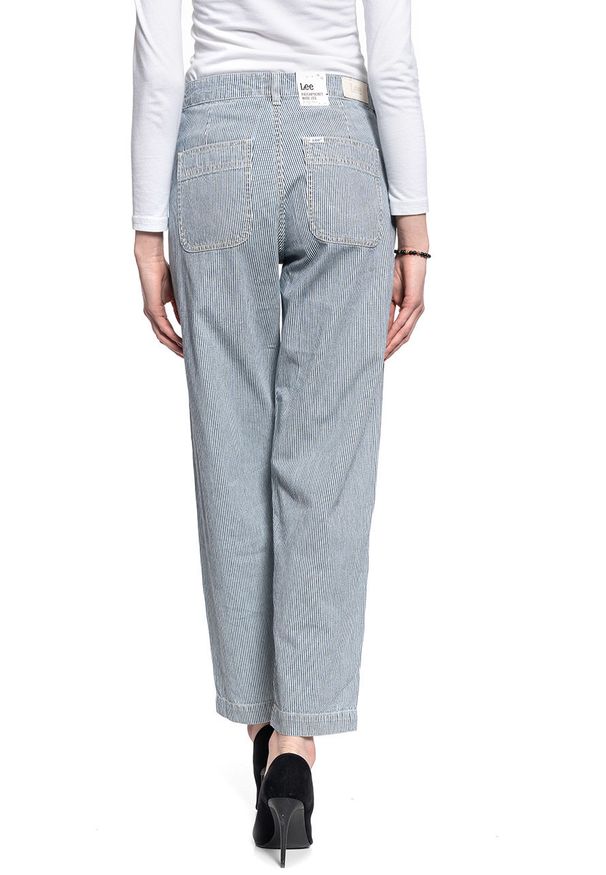 Lee - LEE WIDE LEG DAMSKIE SPODNIE JEANSOWE L30YIWLX 112106890