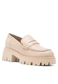 Badura Loafersy BOTRICELLO-108113 Beżowy. Kolor: beżowy. Materiał: skóra #4