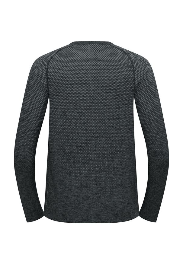 Koszulka z długim rękawem do biegania męska Odlo ESSENTIAL SEAMLESS. Kolor: szary. Długość rękawa: długi rękaw. Długość: długie