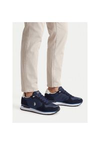 Sneakersy U.S. Polo Assn.. Kolor: niebieski #1