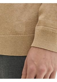 Tom Tailor Golf 1042456 Beżowy Regular Fit. Typ kołnierza: golf. Kolor: beżowy. Materiał: bawełna #2