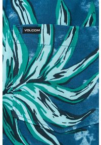 Volcom koszula męska kolor niebieski regular z kołnierzykiem klasycznym. Typ kołnierza: kołnierzyk klasyczny. Kolor: niebieski. Materiał: tkanina. Długość rękawa: krótki rękaw. Długość: krótkie. Styl: klasyczny #3