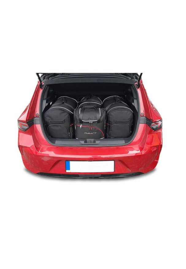 KJUST - Torby Do Bagażnika Opel Astra Hatchback Phev 2021+ 4Szt Kjust. Kolor: czarny. Styl: sportowy