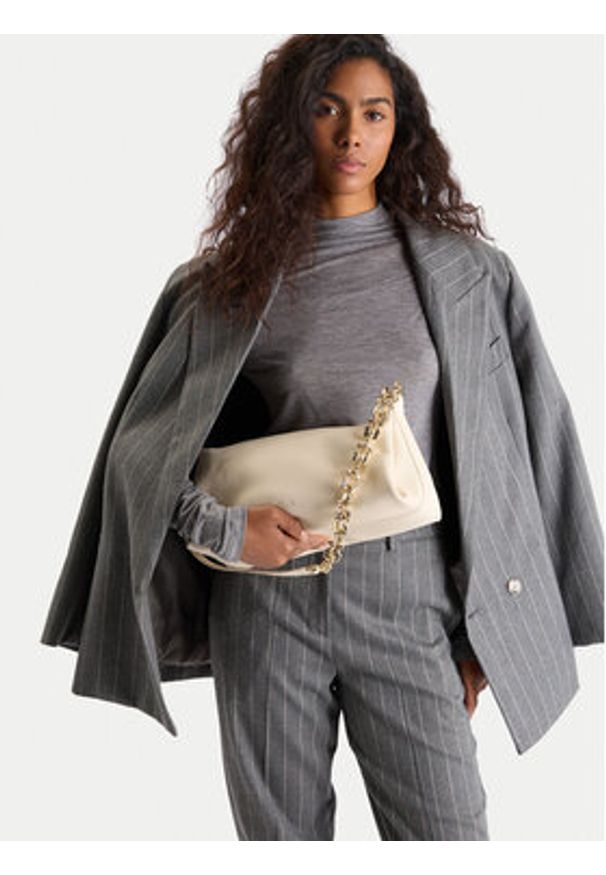 Tous - TOUS Torebka 2002306701 Beżowy. Kolor: beżowy. Materiał: skórzane