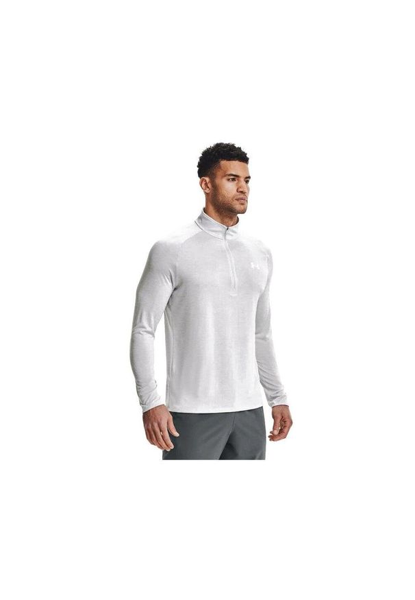 Bluzafitness męska Under Armour Tech 2.0 1/2 Zip. Kolor: szary. Sport: fitness