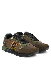 Aeronautica Militare Sneakersy 252SC0292UCT03331 Zielony. Kolor: zielony. Materiał: materiał