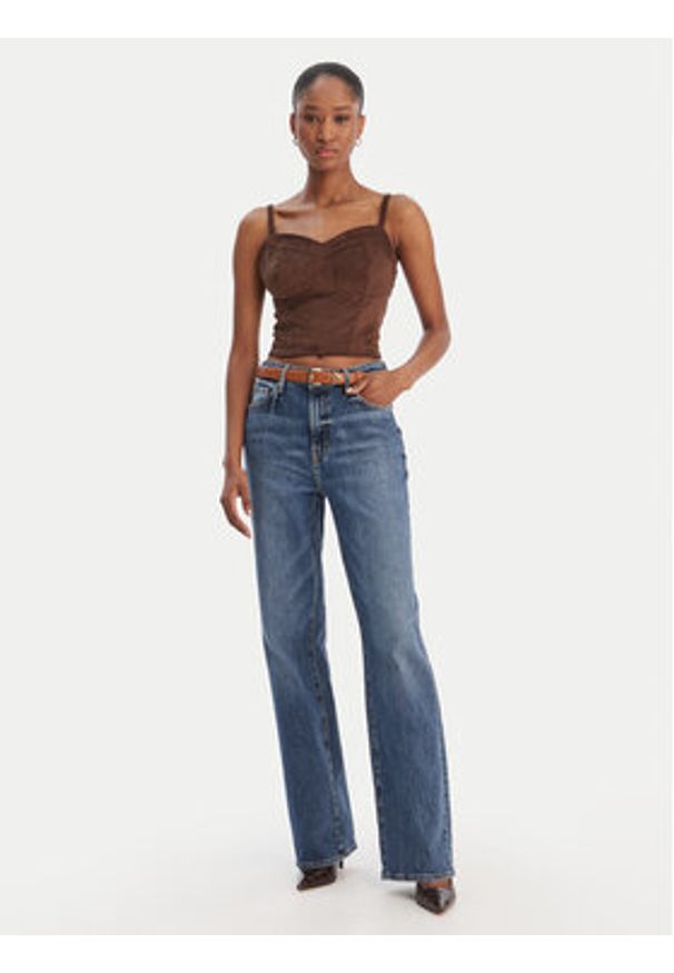 Guess Jeansy W6RA3A D4K30 Niebieski. Kolor: niebieski