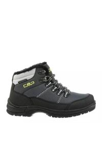 Buty do chodzenia dla dzieci CMP Kids Annuuk. Wysokość cholewki: za kostkę. Zapięcie: sznurówki. Kolor: czarny, szary, brązowy, wielokolorowy. Materiał: syntetyk, tkanina, materiał. Szerokość cholewki: normalna. Sport: turystyka piesza