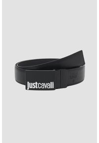 Just Cavalli - JUST CAVALLI Czarny dwustronny pasek Cintura. Kolor: czarny #1