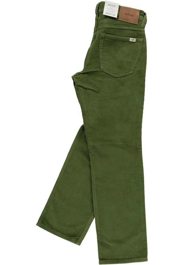 Męskie Spodnie Mustang Style Tramper Straight S Loden Green 1015892 6353