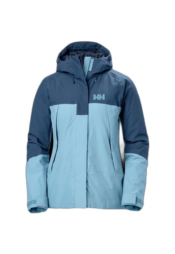 Kurtka ocieplana dla kobiet Helly Hansen banff. Kolor: niebieski. Sport: turystyka piesza
