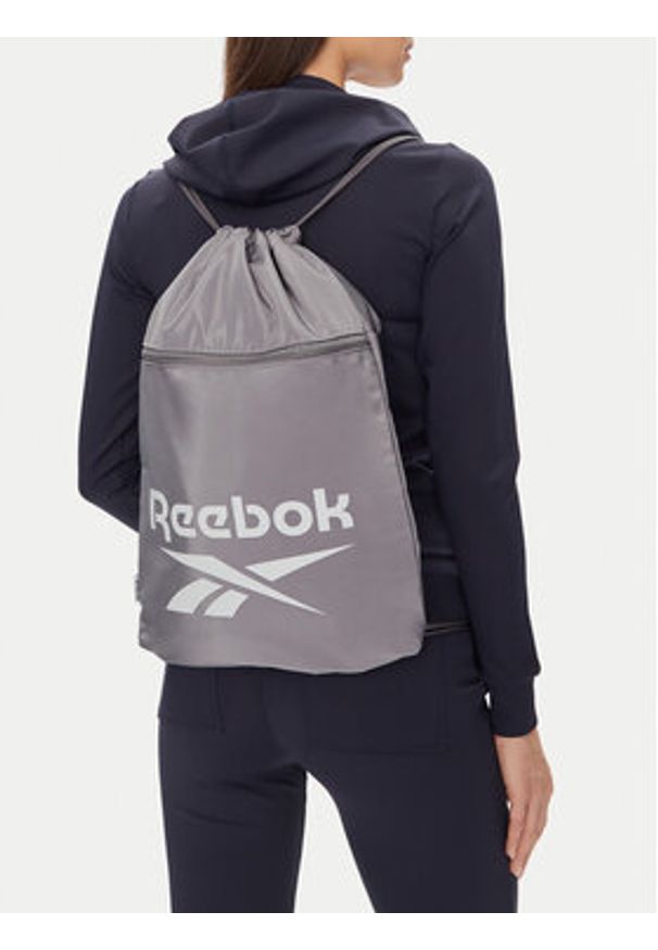 Reebok Plecak RBK-B-044-CCC Szary. Kolor: szary. Materiał: materiał