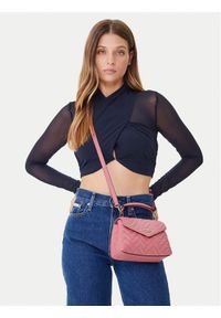 Guess Torebka HWQG96 53780 Różowy. Kolor: różowy. Materiał: skórzane #1