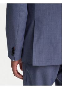 HUGO BOSS Garnitur Henry-Getlin253V1X 50544664 Niebieski Regular Fit. Kolor: niebieski. Materiał: wełna, syntetyk #10