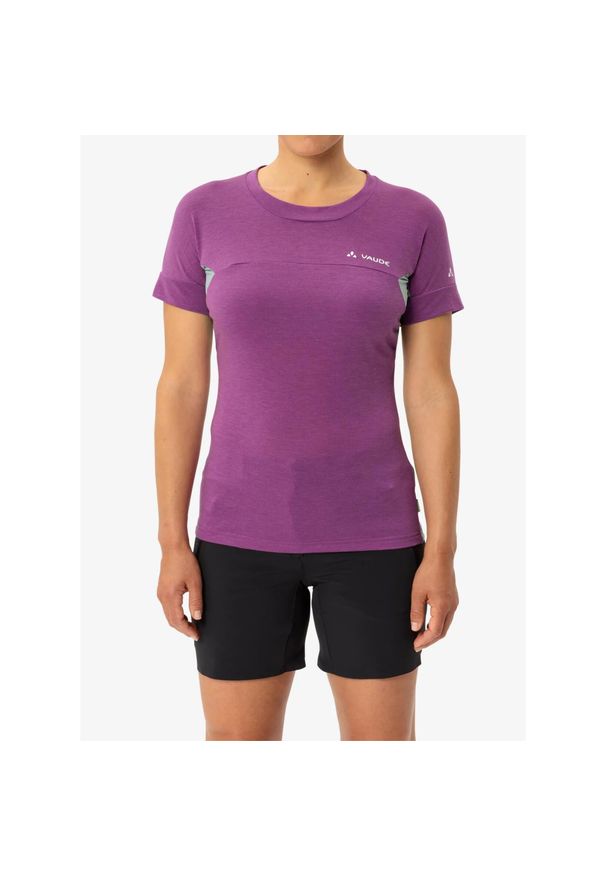 Koszulka damska Vaude Scopi T-Shirt IV. Kolor: fioletowy