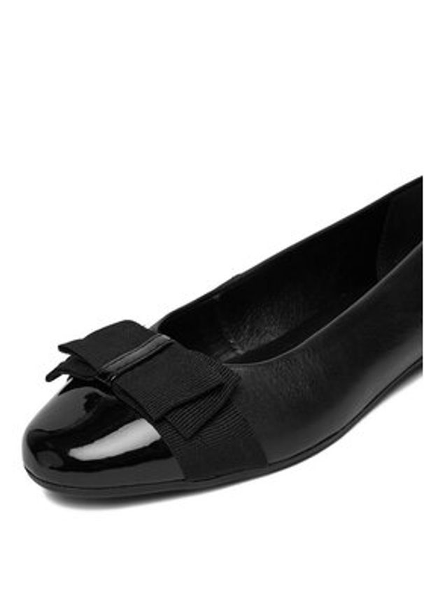 Lasocki Baleriny CEO-RST-ARABELLA-23 Czarny. Kolor: czarny. Materiał: skóra