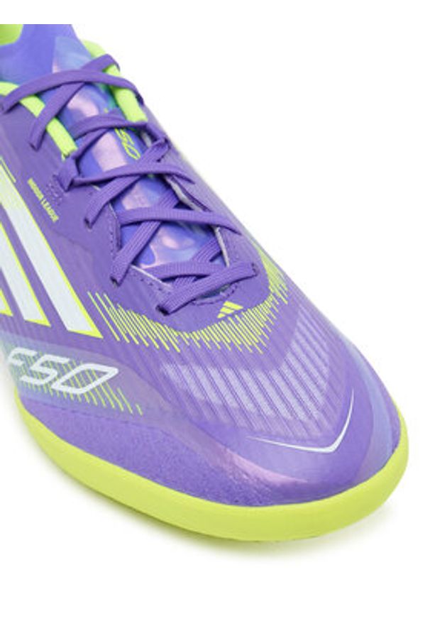 Adidas - adidas Buty do piłki nożnej F50 League JH7719 Fioletowy. Kolor: fioletowy. Materiał: materiał