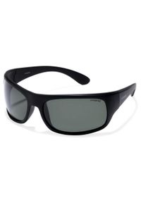 POLAROID - Polarowe okulary przeciwsłoneczne Polaroid 07886. Kształt: prostokątne. Kolor: czarny, zielony, wielokolorowy. Materiał: nylon. Sport: turystyka piesza #1