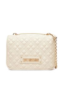 Love Moschino - LOVE MOSCHINO Torebka JC4000PP1NLA0110 Beżowy. Kolor: beżowy. Materiał: skórzane