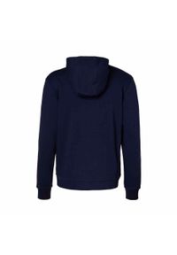 Bluza z kapturem dla dzieci Kappa Bali. Typ kołnierza: kaptur. Kolor: niebieski. Sport: joga i pilates