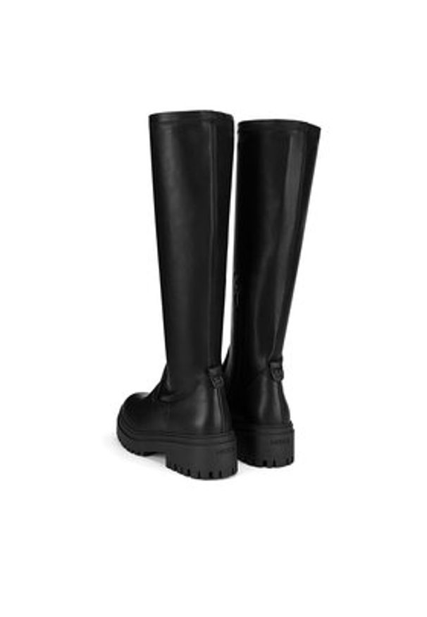 MEXX Kozaki MI001805243W Czarny. Kolor: czarny. Materiał: materiał