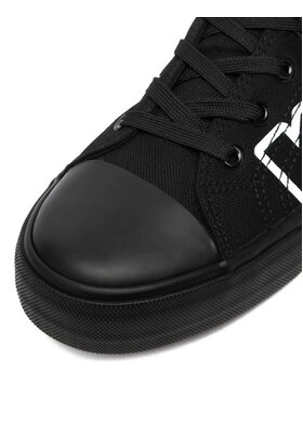 Kappa Trampki YL201413 Czarny. Kolor: czarny. Materiał: materiał