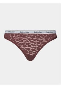 Calvin Klein Underwear Figi brazylijskie 000QD5049E Fioletowy. Kolor: fioletowy. Materiał: syntetyk