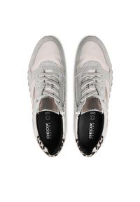 Geox Sneakersy D Tabelya A D15AQA A02285 C1002 Biały. Kolor: biały. Materiał: skóra #4