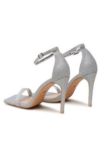 DeeZee Sandały FB89725-19 Srebrny. Kolor: srebrny. Materiał: materiał #4