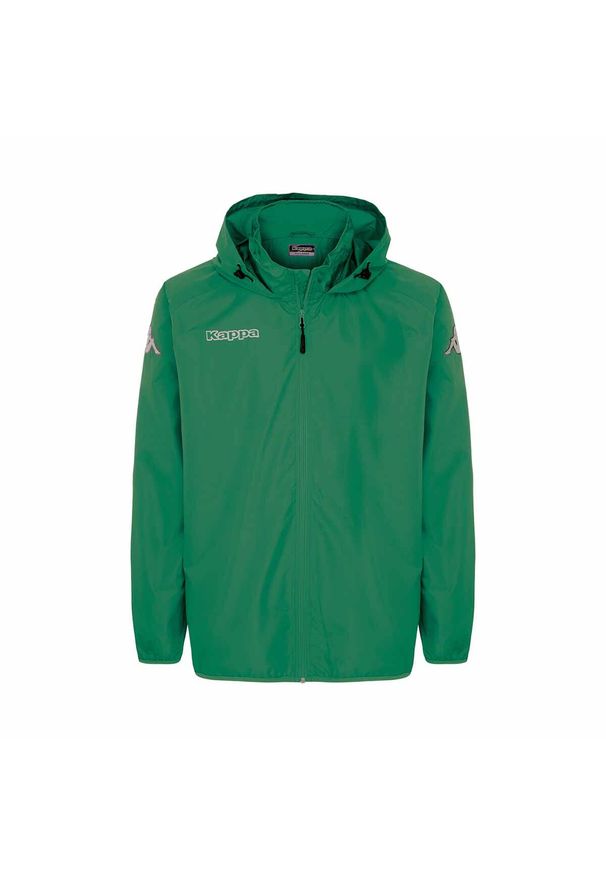 Wodoodporna kurtka Kappa Martio. Kolor: zielony. Sport: fitness