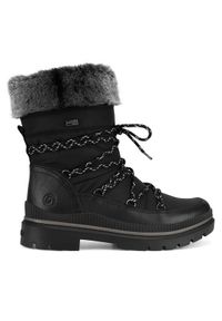 Remonte Botki D0C81-03 Czarny. Kolor: czarny. Materiał: skóra #1