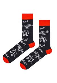 His Story - Skarpetki Bawełniane - Tematyczne - Wzór Matematyczny. Materiał: elastan, bawełna, poliamid #2