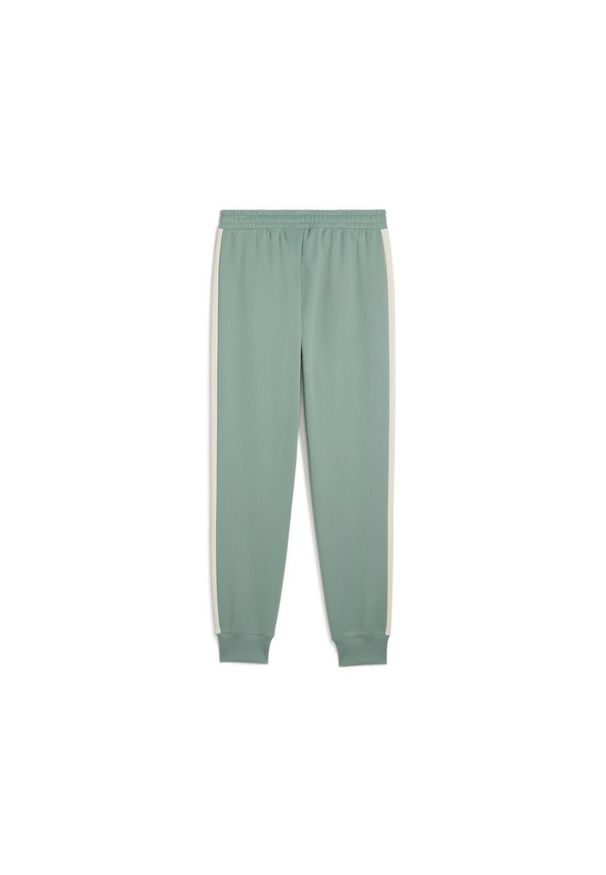 Puma Spodnie T7 Always On Track 62958830. Kolor: zielony. Wzór: haft. Styl: sportowy