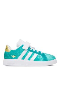 Adidas - Sneakersy adidas. Kolor: turkusowy. Wzór: motyw z bajki