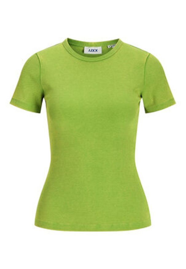 JJXX T-Shirt Frankie 12239962 Zielony Slim Fit. Kolor: zielony. Materiał: bawełna