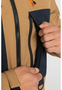 Kurtka zimowa męska Billabong Canyon techniczna. Kolor: czarny, brązowy, wielokolorowy. Sezon: zima. Sport: turystyka piesza #2