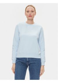 Calvin Klein Jeans Bluza Institutional J20J222548 Błękitny Regular Fit. Kolor: niebieski. Materiał: bawełna #1