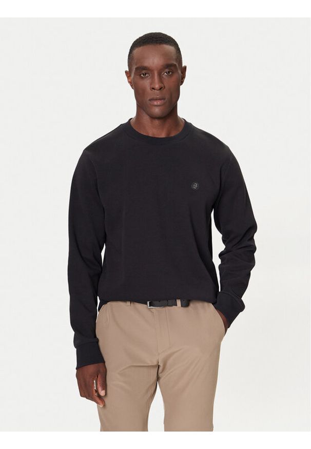 BOSS - Boss Bluza C-Sharpe 01 50520302 Czarny Regular Fit. Kolor: czarny. Materiał: bawełna