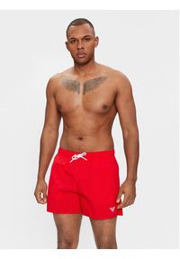 Emporio Armani Underwear Szorty kąpielowe 211756 4R422 00774 Czerwony Regular Fit. Kolor: czerwony. Materiał: syntetyk