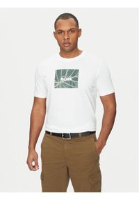 BOSS T-Shirt Injungle 50535112 Biały Regular Fit. Kolor: biały. Materiał: bawełna #1