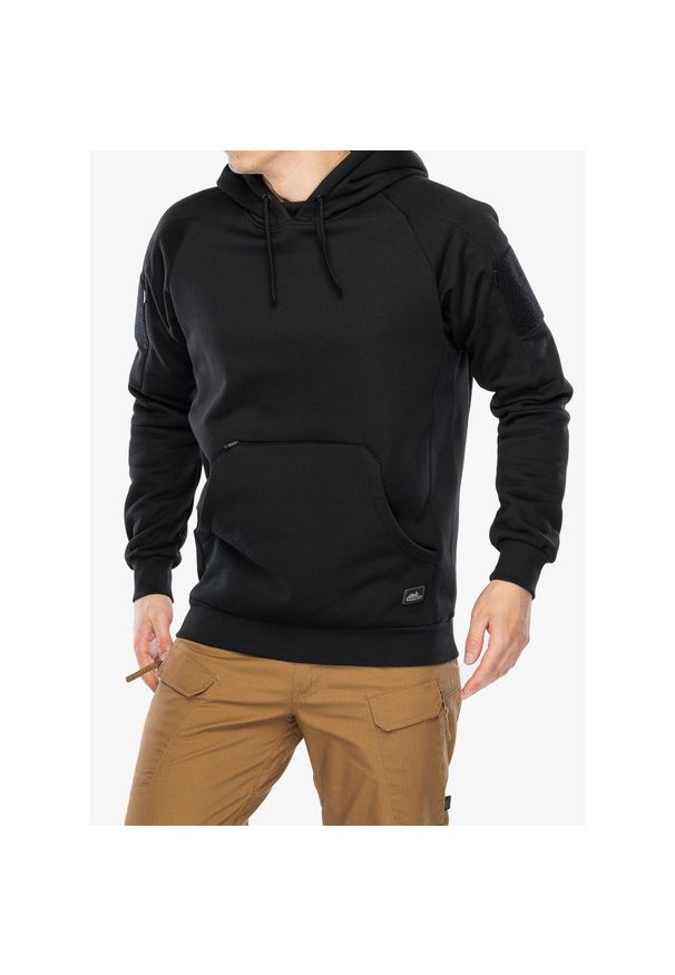 Bluza z kapturem męska Helikon-Tex Urban Tactical Hoodie Lite. Typ kołnierza: kaptur. Kolor: czarny