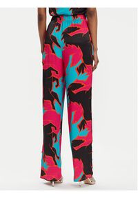 Fracomina Spodnie materiałowe FS24SV3004W651N4 Kolorowy Regular Fit. Materiał: wiskoza. Wzór: kolorowy #4