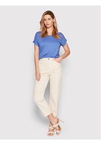 only - ONLY T-Shirt Moster 15106662 Niebieski Loose Fit. Kolor: niebieski. Materiał: wiskoza #2