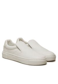 Calvin Klein Sneakersy Cupsole Slip On HW0HW02297 Biały. Zapięcie: bez zapięcia. Kolor: biały. Materiał: skóra #5