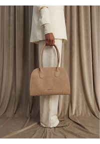 Gino Rossi - GINO ROSSI Torebka EO-LA224-19138 Beżowy. Kolor: beżowy. Materiał: zamszowe, skórzane #1