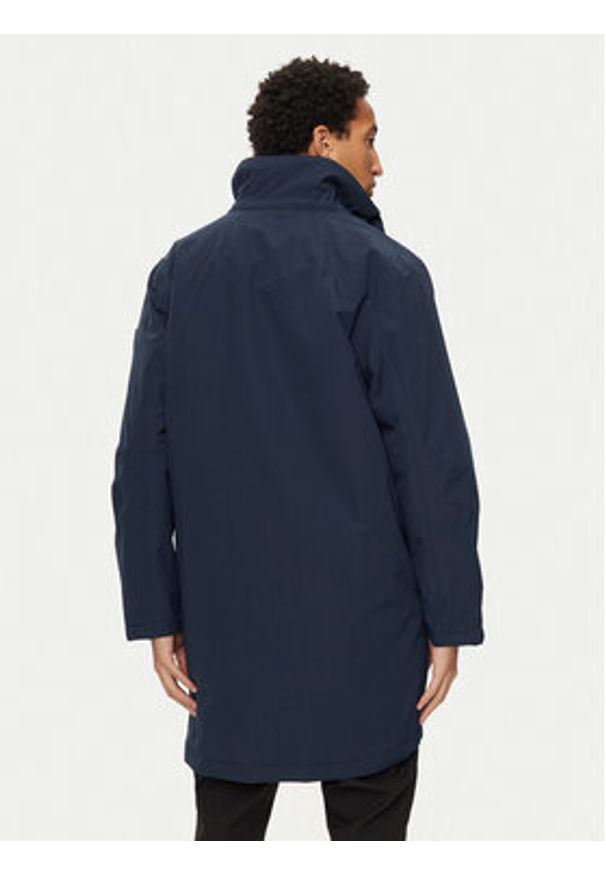 Whistler Parka Volcan M W244052 Granatowy Regular Fit. Kolor: niebieski. Materiał: syntetyk
