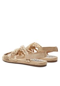 Manebi Espadryle Sandals V 0.4 Y0 Beżowy. Kolor: beżowy. Materiał: skóra, zamsz #2