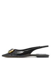 Nine West Baleriny WFA2551-1 Czarny. Kolor: czarny. Materiał: skóra #4