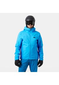 Kurtka narciarska Helly Hansen Courchevel. Kolor: szary, niebieski, wielokolorowy. Sezon: zima. Sport: narciarstwo #1
