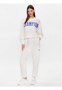 Champion Bluza 116082 Biały Relaxed Fit. Kolor: biały. Materiał: syntetyk